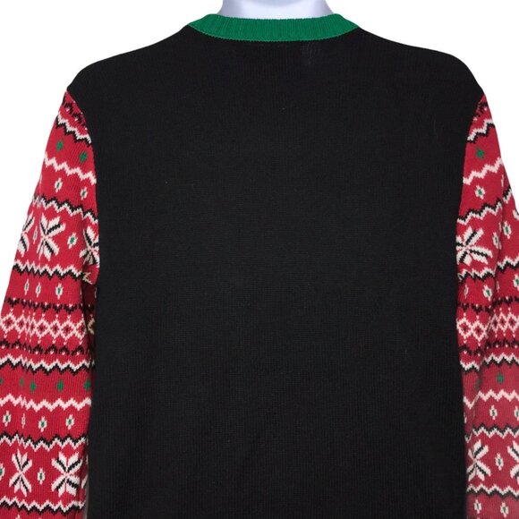 NWT Ugly Christmas Sweater Polar Bear Light Up Let It Glow Holiday Sweater S - Picture 7 of 9